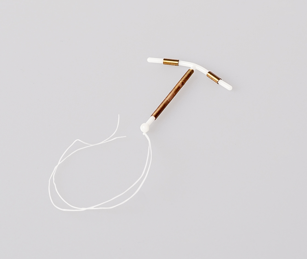Photo of copper IUD